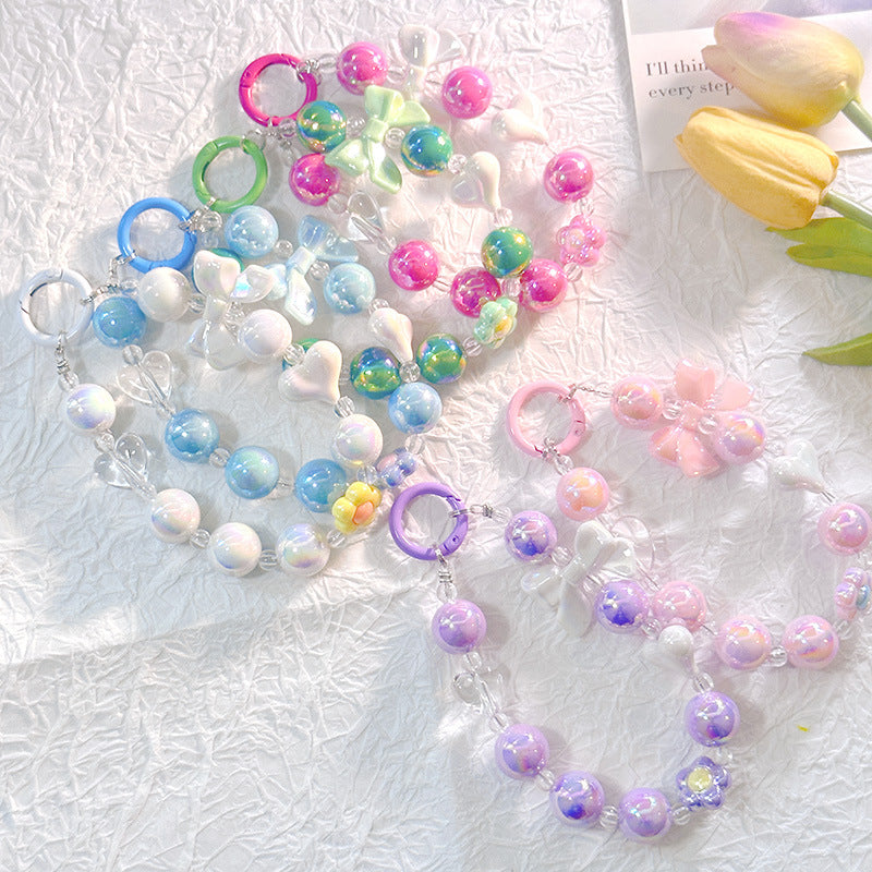 hand painted beads ,shinning beads,DIY accessories, mix color(self-pick in live)